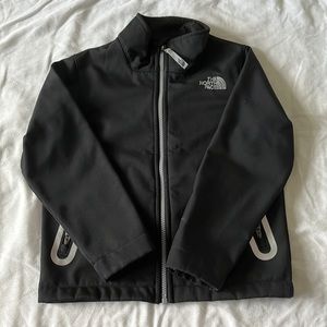 Black North Face boys coat